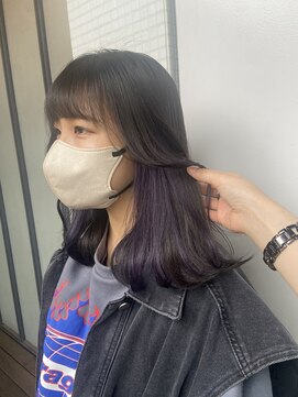 アライブ キチジョウジ(ALIVE Kichijoji) ALIVE Kichijoji / イヤリングカラー×ラベンダー