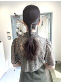 タイトアレンジ ヘアセット