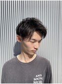 爽やかアップバング