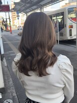 ラビス クローバー(Lovis clover) 透明感抜群ブリーチ1回ミルクティーベージュ