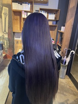 ヘアーデザイン ディードット ウル(D. ulu) ラベンダーグレー