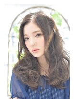 アディクト イースト 東陽町東口(addict EAST)&nbsp;色気があふれる大人のロングヘア＿アッシュグレイ［東陽町]