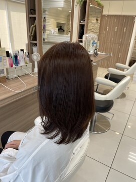 アッシュ 鶴ヶ峰1号店(Ash) 艶感カッパーこなれミディ