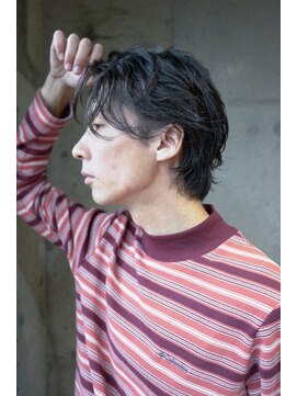 キュー(Cue_) 骨格補正カット＋メンズパーマ