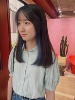 ローレンジウ(LOREN JU)&nbsp;透明感髪質改善ベージュダブルカラーミルクティーグレージュ