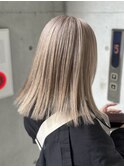 レイヤーカットナチュラルハイトーンデザインカラー[日野駅]