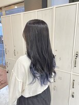 ハーツヘアーズ 五日市店(HEARTS hair's)&nbsp;裾カラー／パープル・バイオレットカラー／グラデーションカラー