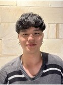 パーマ風くせ毛スタイル