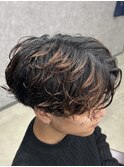 スパイキーショート/ジェットモヒカン/ショートバング/men's