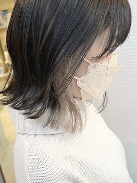 アプリ バイ リアン 浦和(appri by Rien) イヤリングカラーベージュ/くびれヘア/マッシュ/メルティカラー