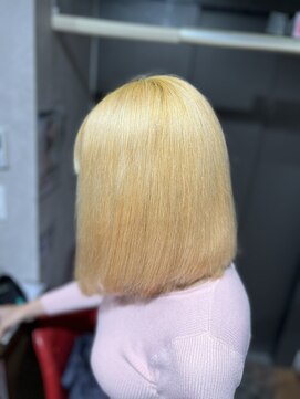 ビスイル 秋葉原店(Vis ill) ブルーシルバーアッシュブルージュ透明感グラデーションカラー