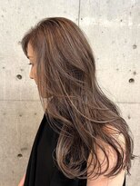 オーサム 下北沢(THE AWESUM)&nbsp;大人ミディ/レイヤーカット/ブラウンベージュ[下北沢/下北沢駅]