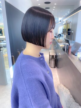 ロンドクロエ 横浜(Lond Chloe) メルティカラー似合わせカットウェーブミディアム縮毛矯正ボブ