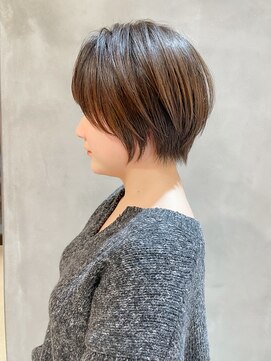 ロンド エスポワール 錦糸町(Lond espoir) イメチェン外ハネボブ美髪×ブリーチなしレイヤーショート☆8