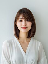 e.m.a プレミアムビューティーサロン 栄駅店(e.m.a PREMIUM BEAUTY SALON)&nbsp;ストレートボブ/ボブ/美髪/髪型