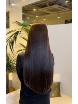 ジーナ 船橋(Zina) 髪質改善＊ロングレイヤーグレーベージュ＊美髪【Zina船橋】