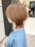 ケアブリーチ使用★ハイライトカラー＋全体カラー＋3STEPトリートメント