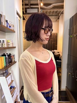 デイジードゥ(Daisy duex) ボブパーマ  ウエーブヘア  結べるボブ