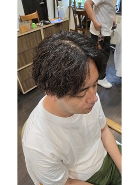 オムヘアーバイグルーマーズ(HOMME HAIR by GROOMER/S) メンズツイストスパイラル　HOMMEHAIR２ｎｄ江ヶ崎