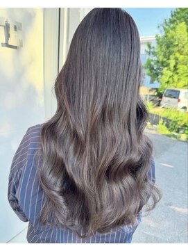 グッドライフヘアー(GOOD LIFE hair) 『暗めカラー×グレージュイルミナカラー×オージュア』