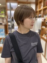 ピークアブー アヴェダ アトレ恵比寿(PEEK-A-BOO AVEDA) 大人ショートボブ/20代30代40代/岡野亘希