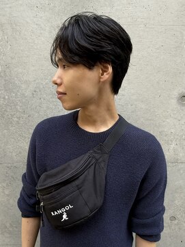 ランズサンズ 表参道(runsuns) メンズカットパーマ/メンズパーマ/学割U24/センターパート