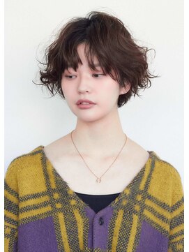 トゥインクル(Twinkle) パーマ風　癖毛ショート３