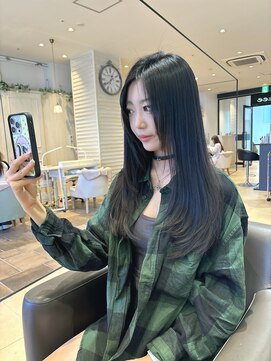 メゾン アネックス(Maison Annex) 心斎橋/韓国ヘア/レイヤーカット/ブリーチなしダブルカラー