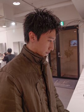 レフ(LEF) スパイキーショート/短髪パーマ/アクティブ/ピンパーマ