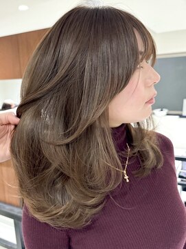 ジルブラン 土浦(JIL BLAN) ハイライトバレイヤージュダブルカラーケアブリーチ20代30代