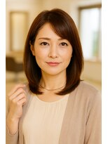クラーロ アマンテ(Claro amante)&nbsp;マイナス5歳のツヤを纏う。大人のための「美髪ミディアムボブ」