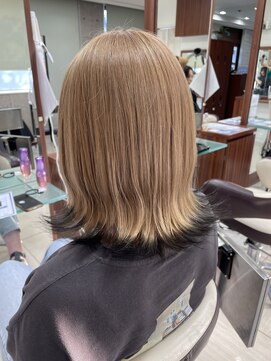 エーデル(EDEL) デザインブリーチ【ミルクティベージュ+エンドカラーブラック】