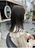 韓国レイヤー/韓国風/ボブ/髪質改善/黒髪/ブリーチなし〔池袋〕