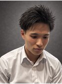 アップバングショート