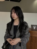 アワイ(awai)&nbsp;黒髪レイヤーロングスタイル