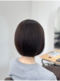 白髪ぼかし×ヴェールブラウン