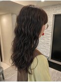 ロングウェーブパーマ