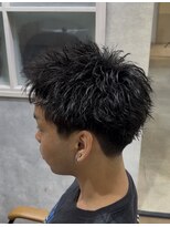 レイズ 名古屋駅(RAYS)&nbsp;スパイキーショート/ボックスショートピンパーマ/メンズショート