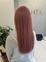 ヴィヒタ 川越 本川越(VIHTA.)&nbsp;透明感ピンクカラー×ブリーチカラーで作る愛されスタイル川越