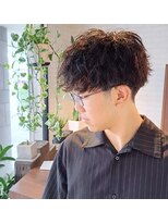 ヘアーサロン カヴィエ(hair salon covie)&nbsp;ツイストスパイラル　波巻きパーマ　縦落ちパーマ　スパイラル