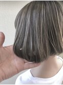☆chou chou☆外国人風3Dグレージュカラー×内巻きボブ