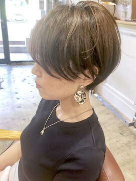 エイン(EYN) ★お客様style『ワンサイドショート』ハンサムショート★