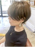 ★お客様style『ワンサイドショート』ハンサムショート★