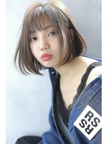 ラエティス(Laetus)&nbsp;縮毛矯正で朝スタイリングらくらく丸みボブ【Laetus大和西大寺】