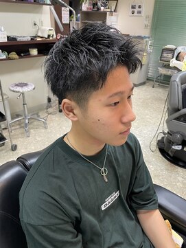 ヘアードレッシング イマイ(IMAI) 2ブロック風刈り上げマッシュショート