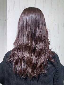 ラ ブランシュ 大宮(La Blanche) 大宮/ミニウルフ/テラコッタ/デジタルパーマ/くすみブルー/前髪