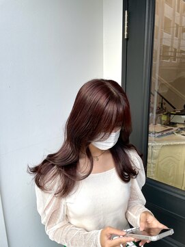 ヘアスタジオ アルス 御池店(hair Studio A.R.S) オレンジブラウン#オレンジブラウン#ベージュ#ブラウン