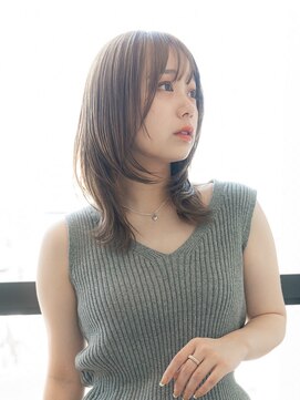 ハバナ 渋谷(HAVANA) 20代30代/大人かわいい/小顔ひし形/ウルフ/ミディアムレイヤー