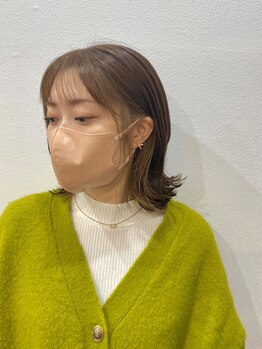 クプ(KUPU)の写真/骨格・髪質・毛流れを見極め貴方に一番似合うSTYLEをご提案◎伸ばしかけの髪も活かしてお洒落なデザインに!