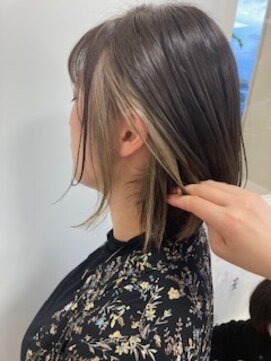 ヘアポジション 十文字店 HAIR Position　 インナーカラー☆